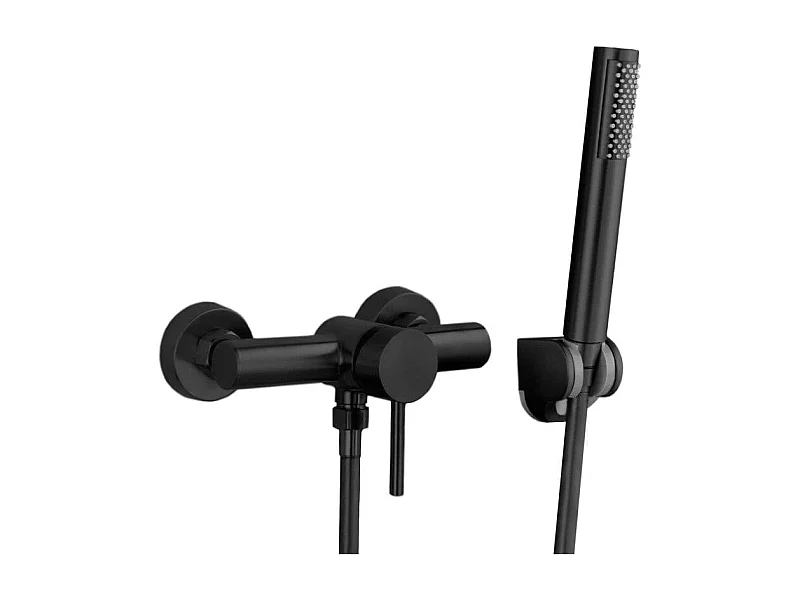 Grifo de ducha monomando QUELLÓN negro mate