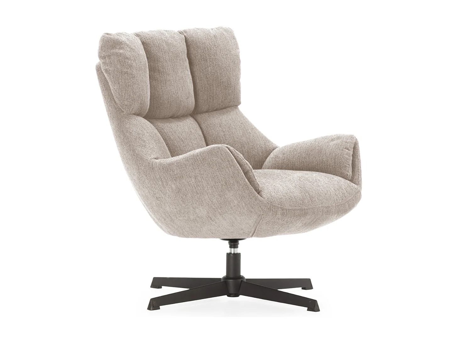 Fauteuil Odette - 73x81x89cm - Beige