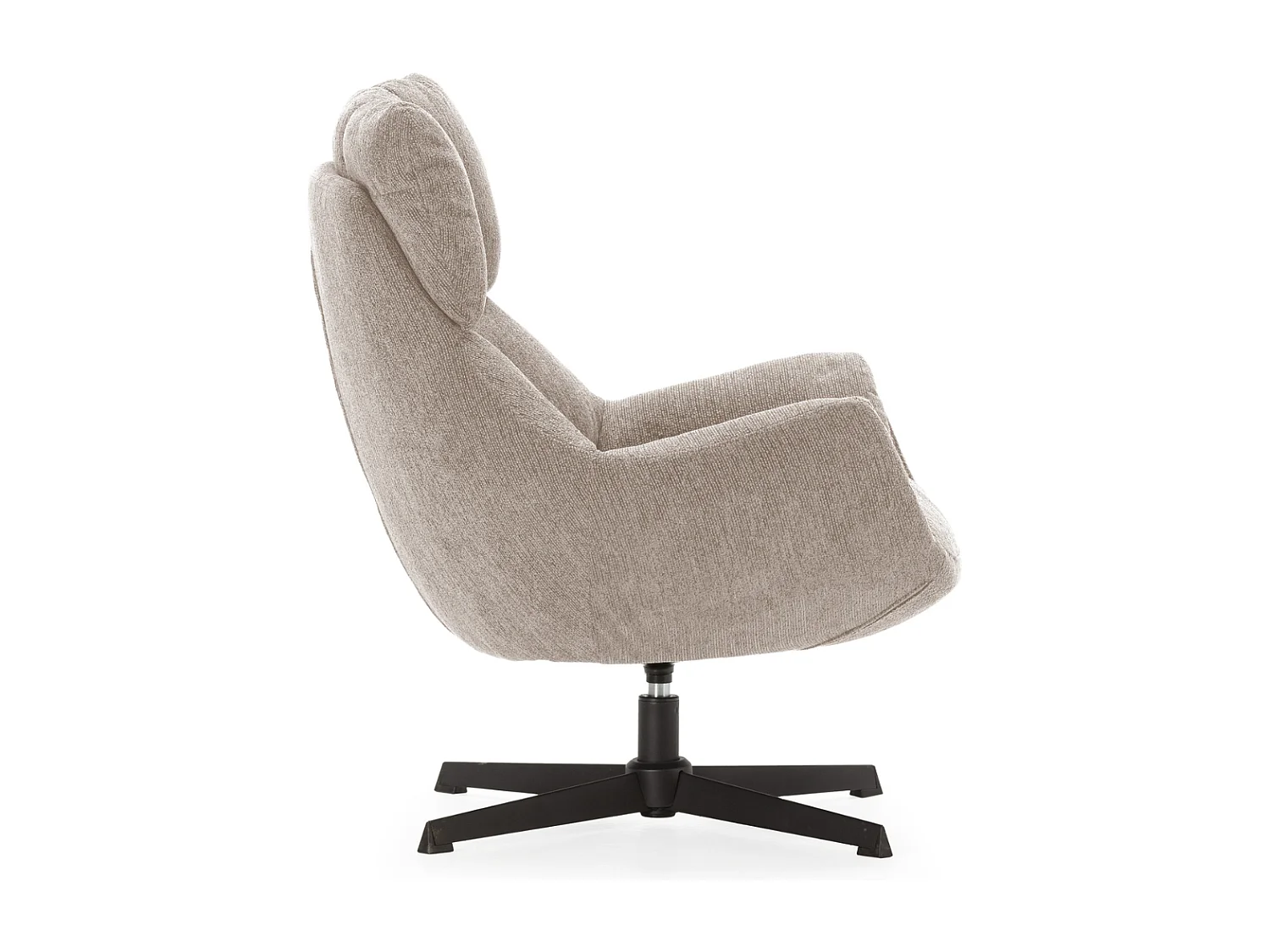 Fauteuil Odette - 73x81x89cm - Beige