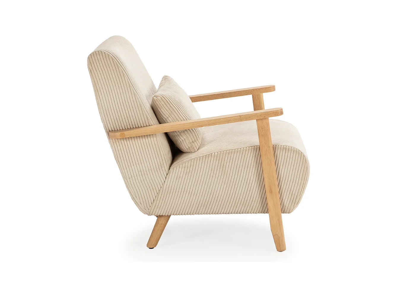 Fauteuil Bonnie - 70x83x84cm - Beige