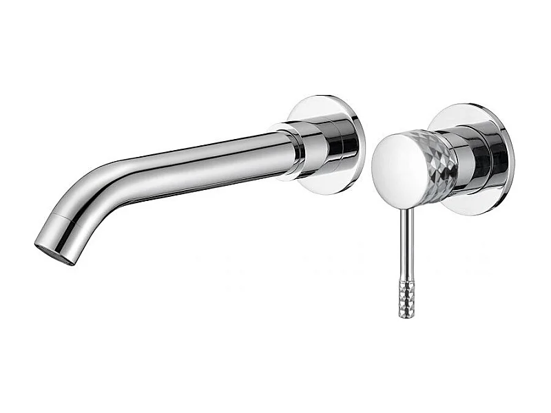 Grifo lavabo empotrado monomando PRAGA cromado