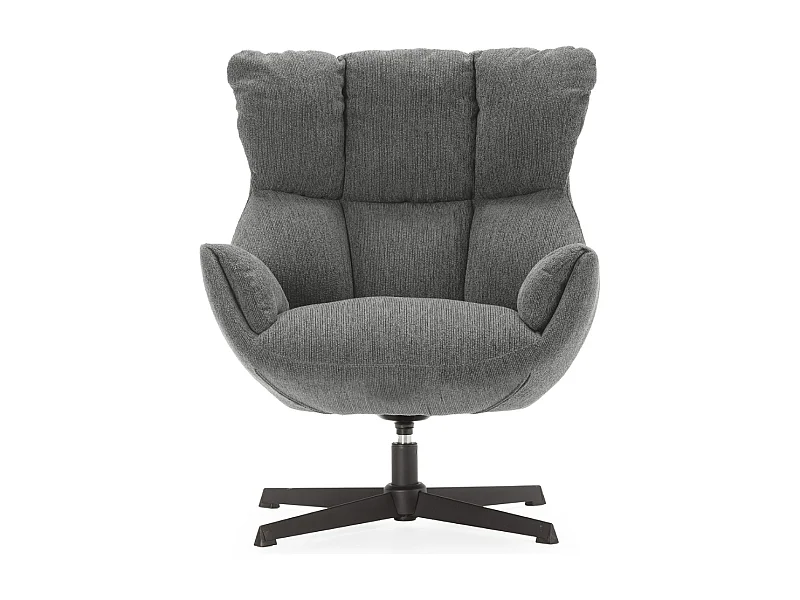 Fauteuil Odette - 73x81x89cm - Grijs