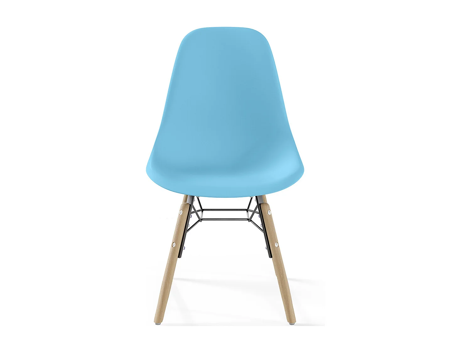 Sedia per Bambini - Design Scandinavo - Gambe in Legno - Skögur