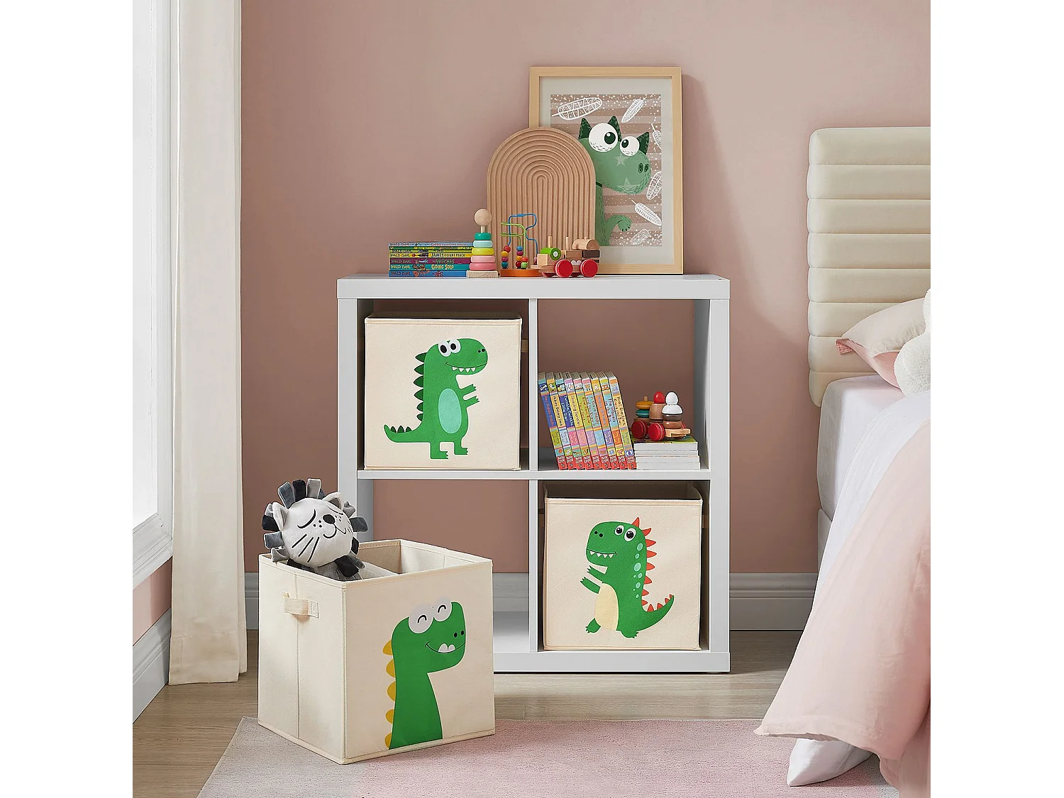 Lot de 3 boîtes de rangement pour enfants