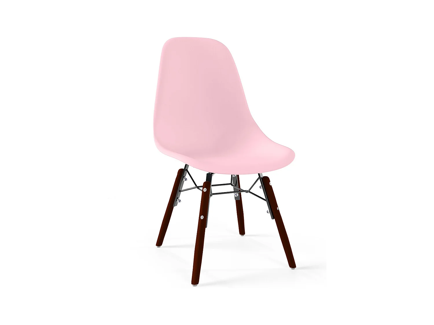 Sedie per Bambini - Design Scandinavo - Gambe in Legno Scuro - Skögur