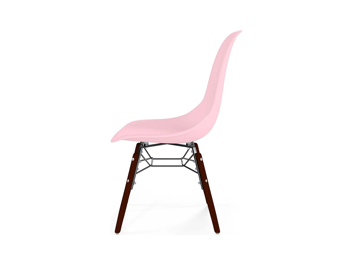 Sedie per Bambini - Design Scandinavo - Gambe in Legno Scuro - Skögur