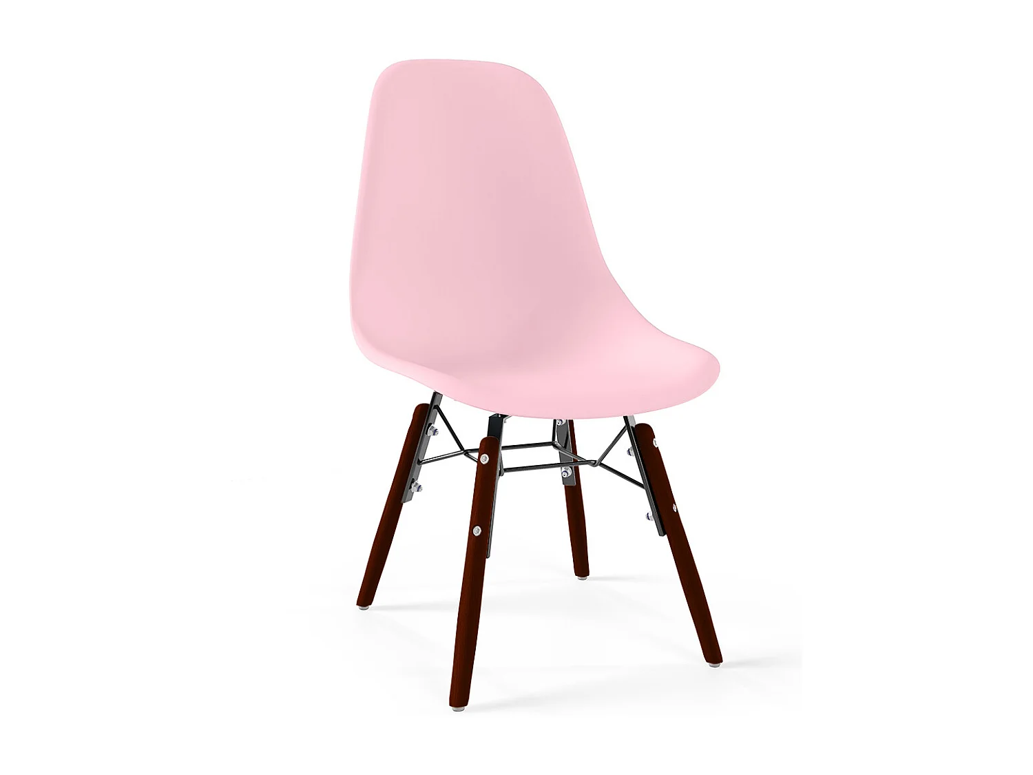 Sedie per Bambini - Design Scandinavo - Gambe in Legno Scuro - Skögur