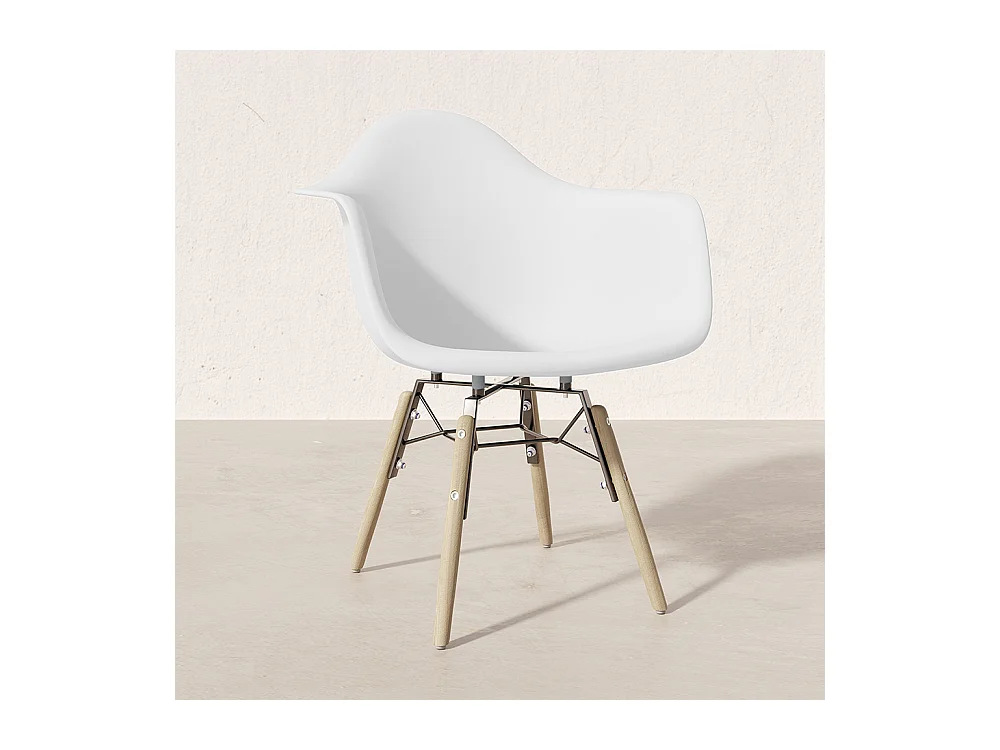 Sedia per Bambini Design Scandinavo - Gambe in Legno - Nordika