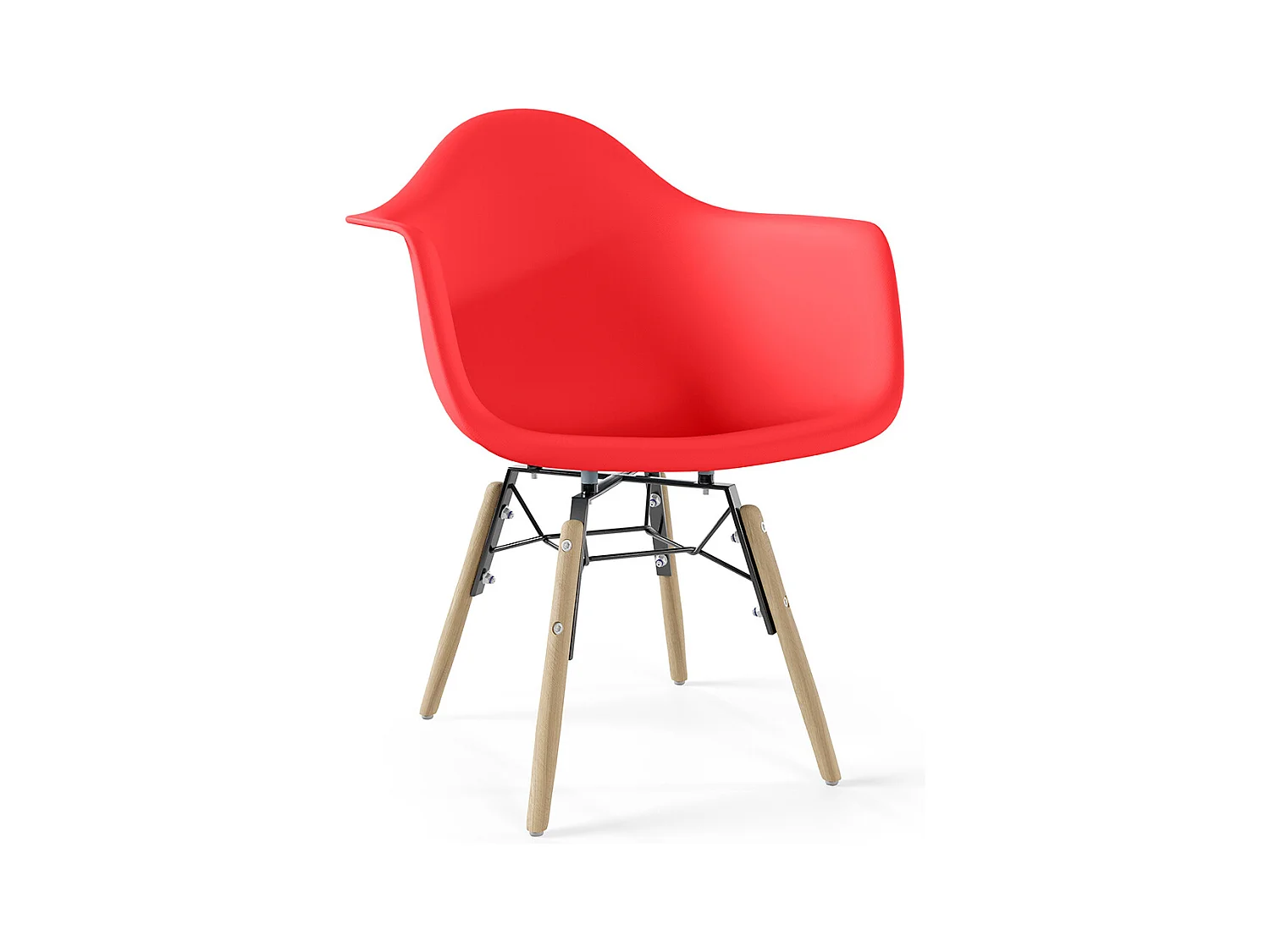 Sedia per Bambini Design Scandinavo - Gambe in Legno - Nordika