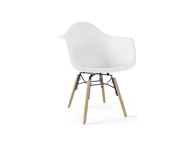 Sedia per Bambini Design Scandinavo - Gambe in Legno - Nordika