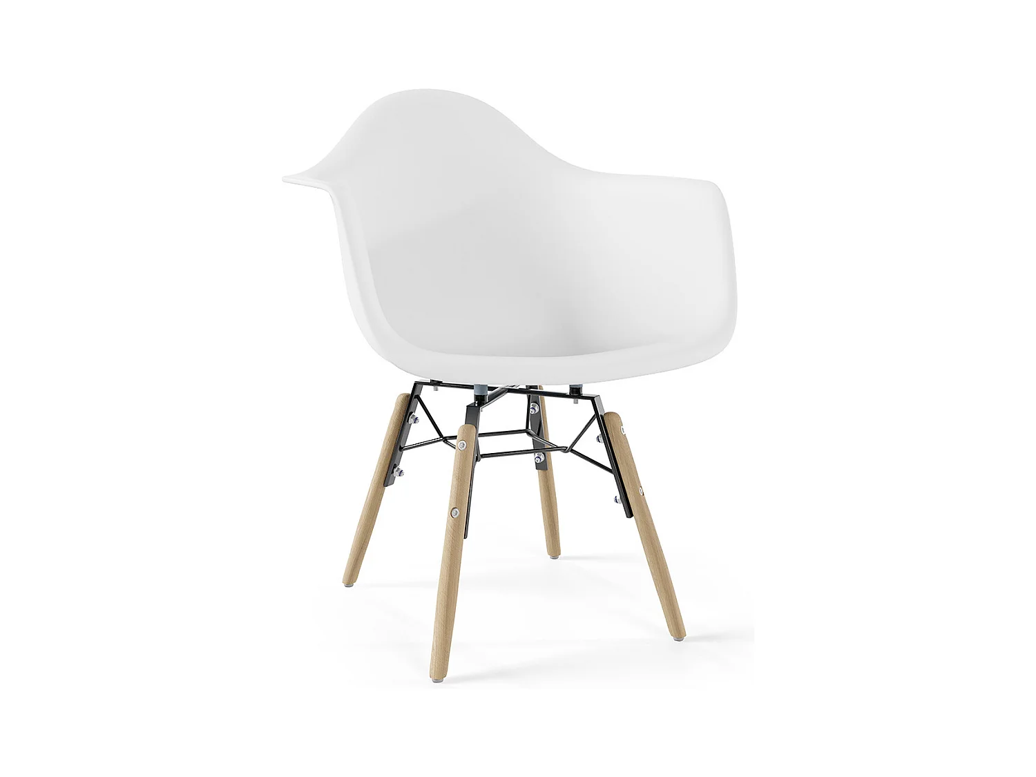 Sedia per Bambini Design Scandinavo - Gambe in Legno - Nordika