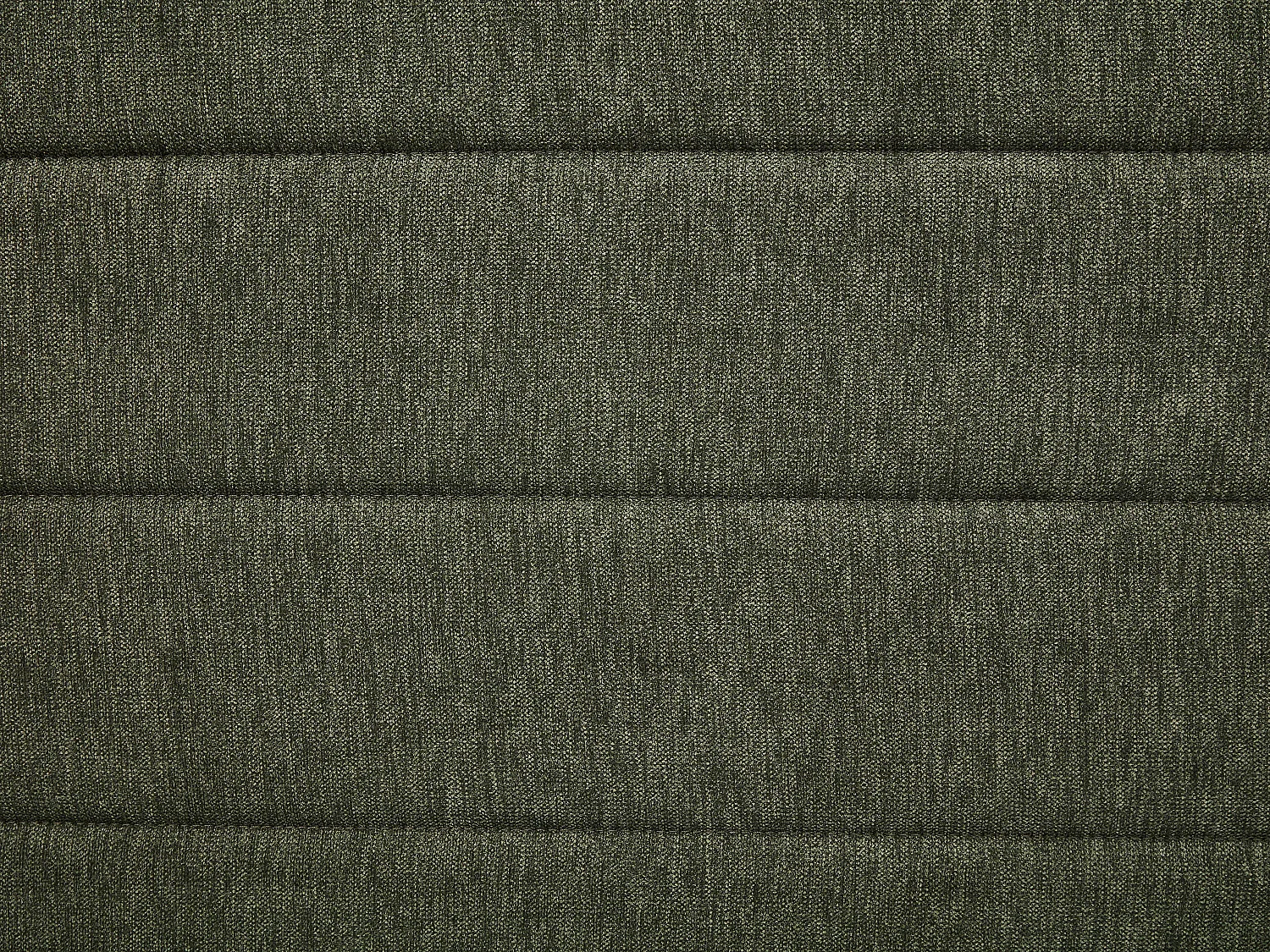 Lit banquette 2 x 80 x 200 cm - Avec sommier peigne et tiroirs - Tissu texturé - Vert  + Matelas - CAMITY