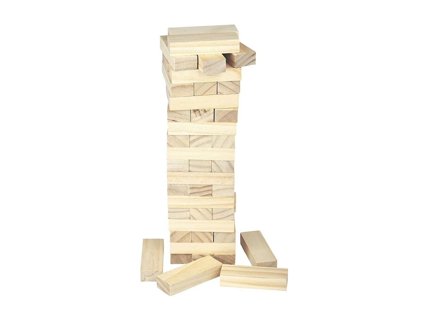 Jeu de la tour infernale 54 pièces en bois