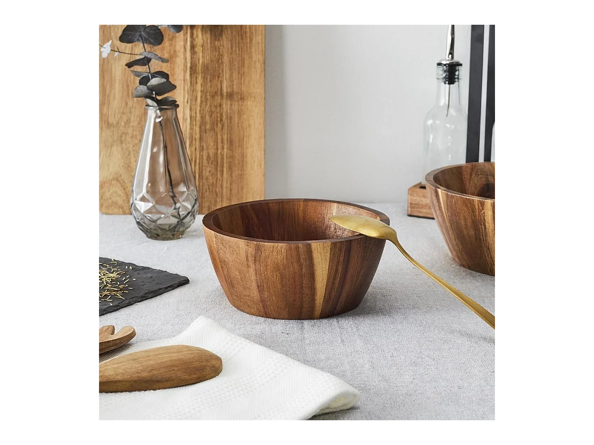 Bol en Acacia Ø16cm - BAMBOU