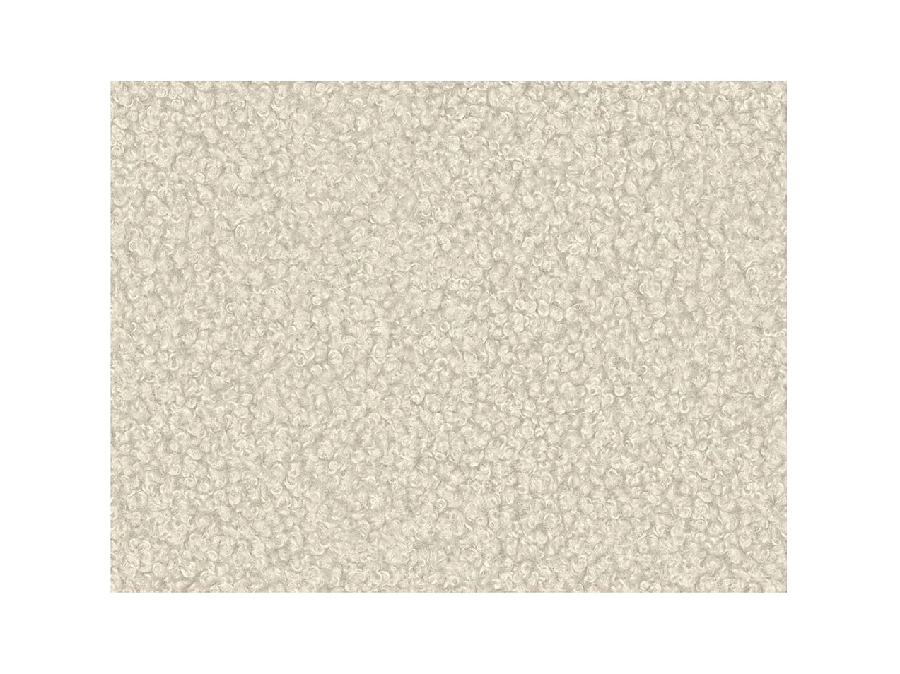 Canapé d'angle convertible FABIO 5 places en tissu bouclette - angle droit - terracotta