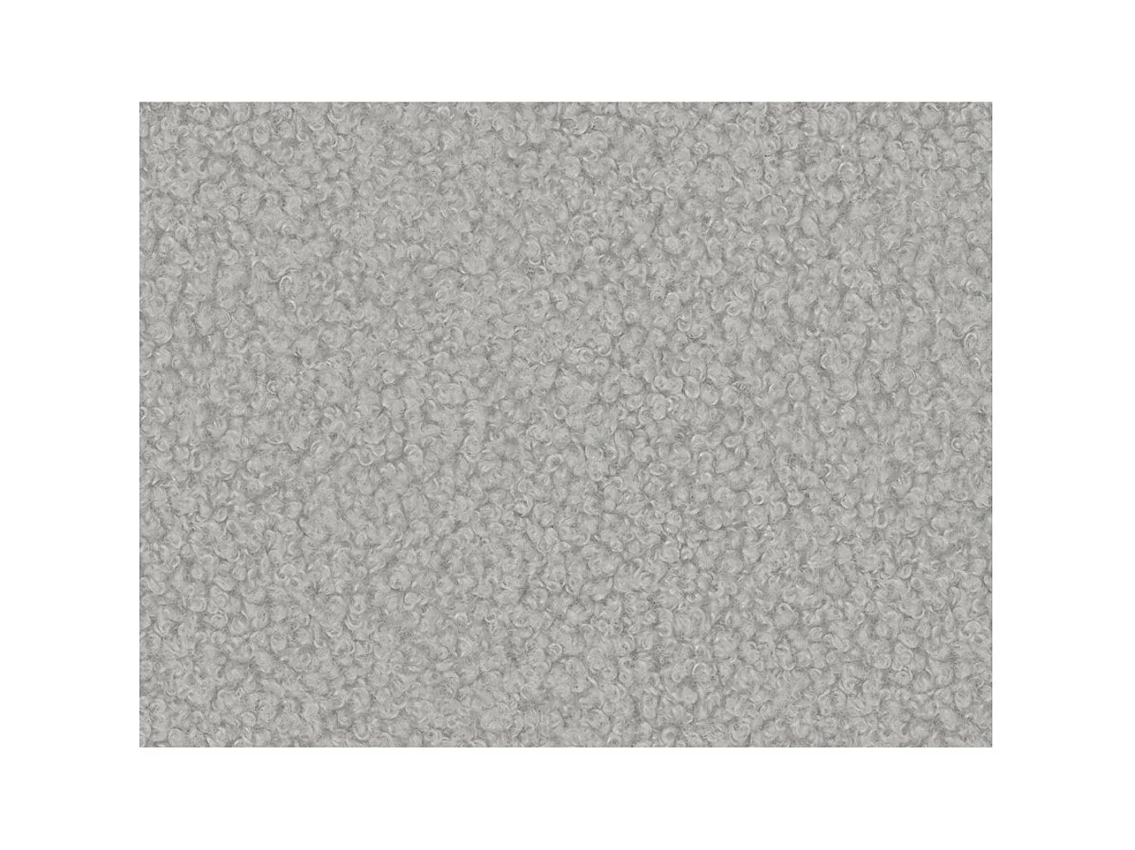 Canapé d'angle convertible FABIO 5 places en tissu bouclette - angle droit - beige