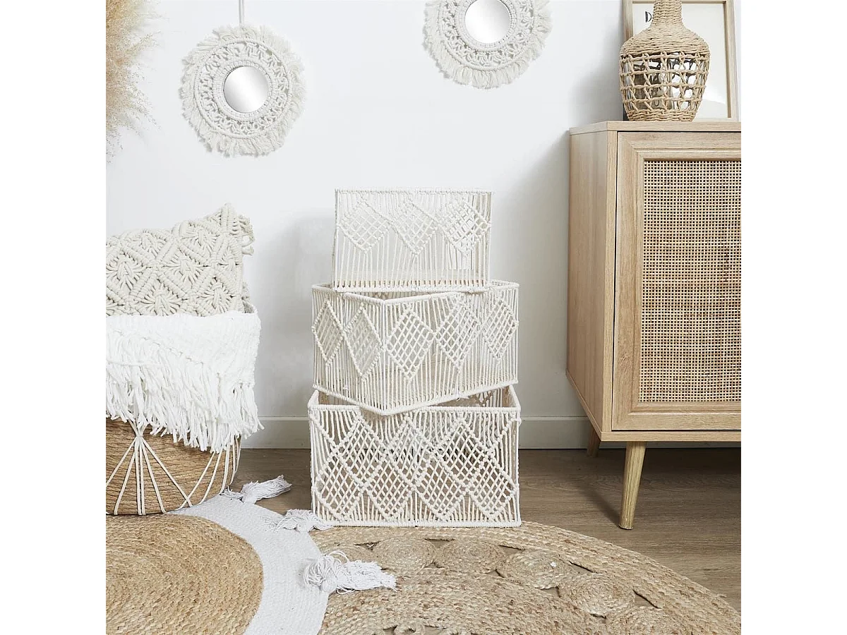 Ensemble de 3 Paniers Gigognes - ENKIS