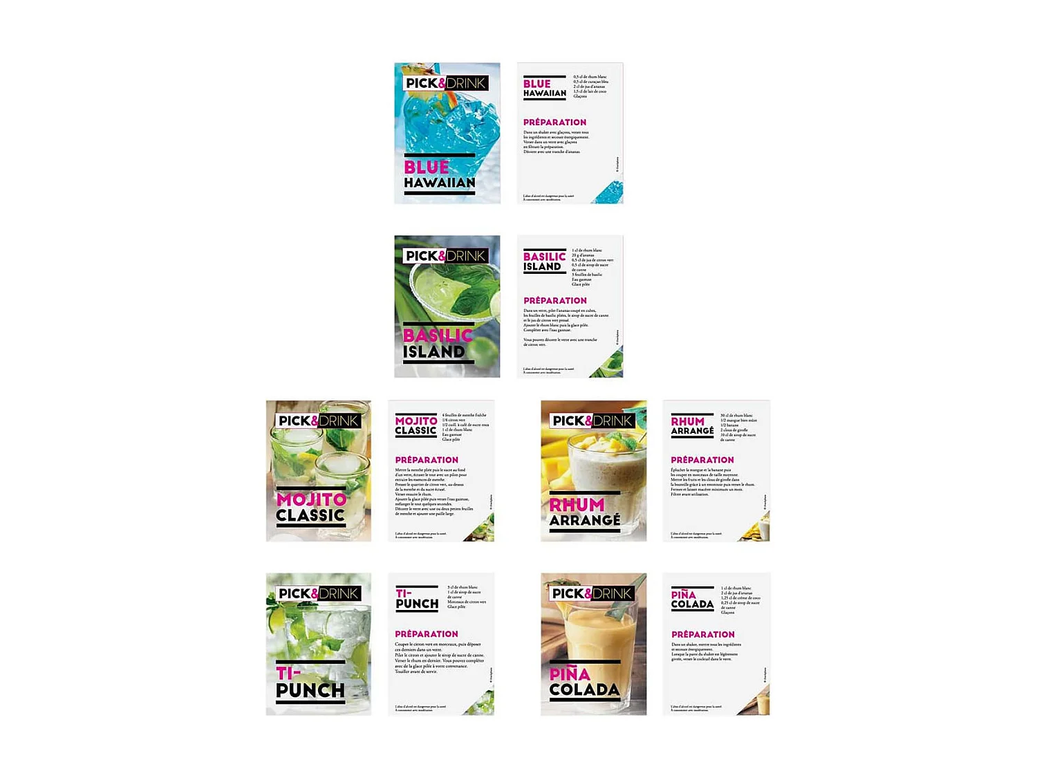 Coffret Rhumerie avec 1 Carafe 6 verres et Presse-Agrumes - MOJITO