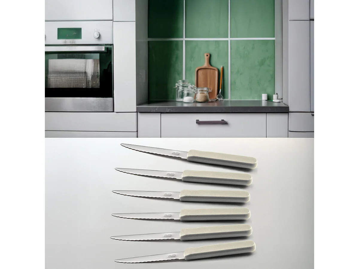 Energy Ecru - Set 6 couteaux steak