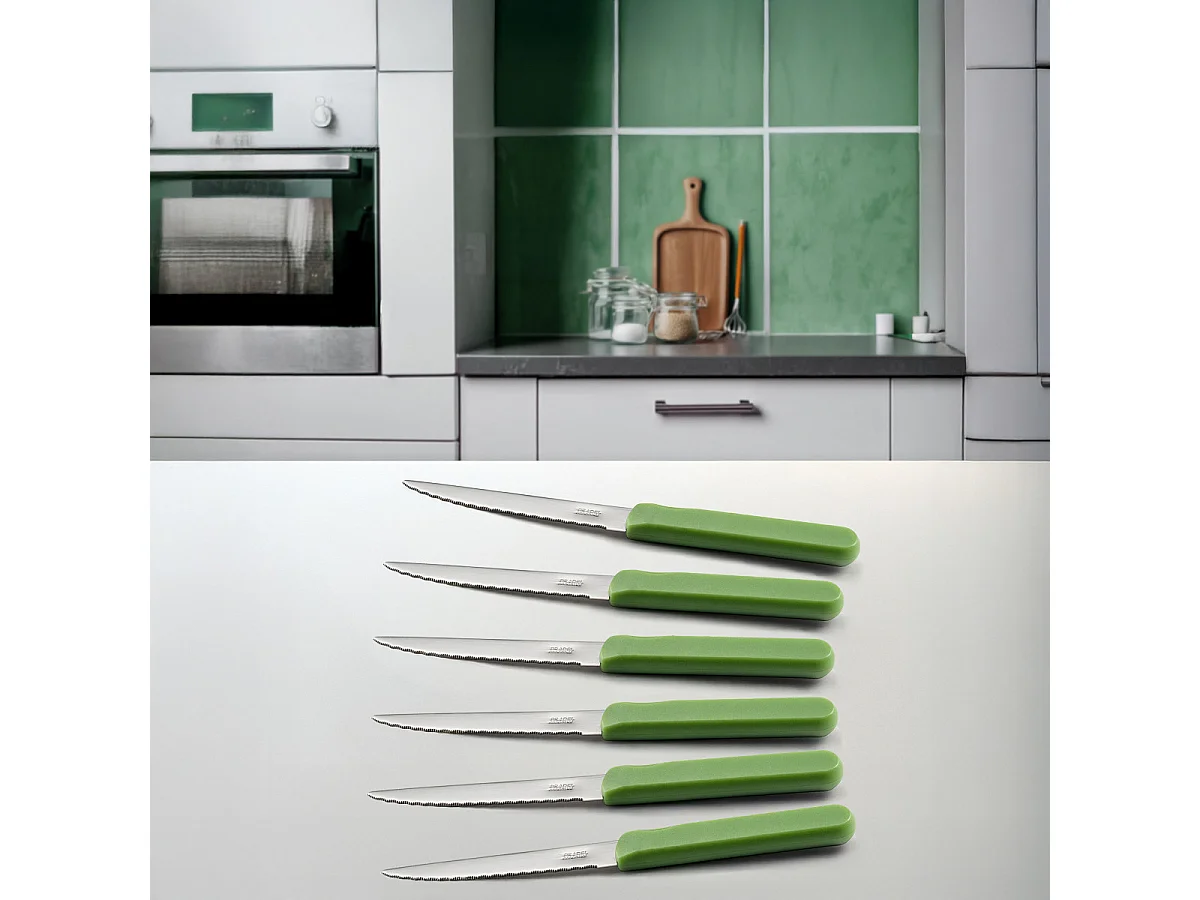 Energy Vert - Set 6 couteaux steak