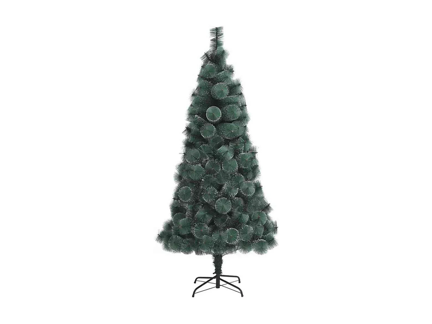 Beleuchteter künstlicher Weihnachtsbaum mit Kugelset 120 cm