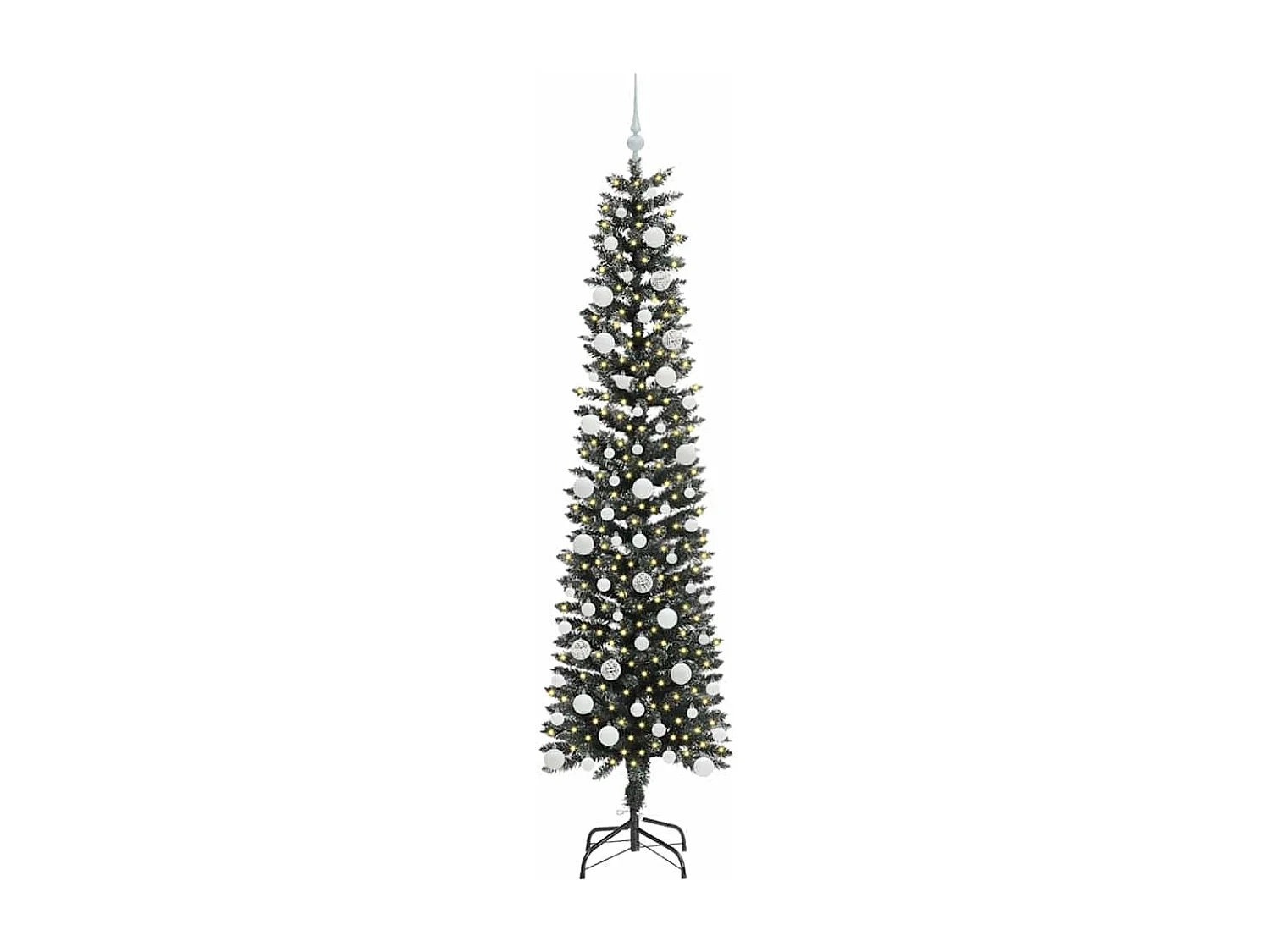 Kunstkerstboom met 300 LED's Groen 58 x 58 x 210 cm