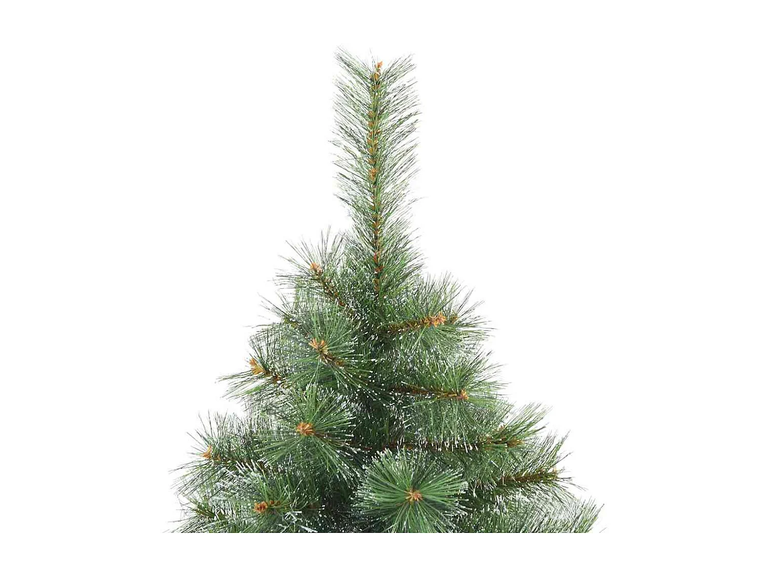 Künstlicher Weihnachtsbaum mit 150 LEDs Grün 150 cm PE und PVC