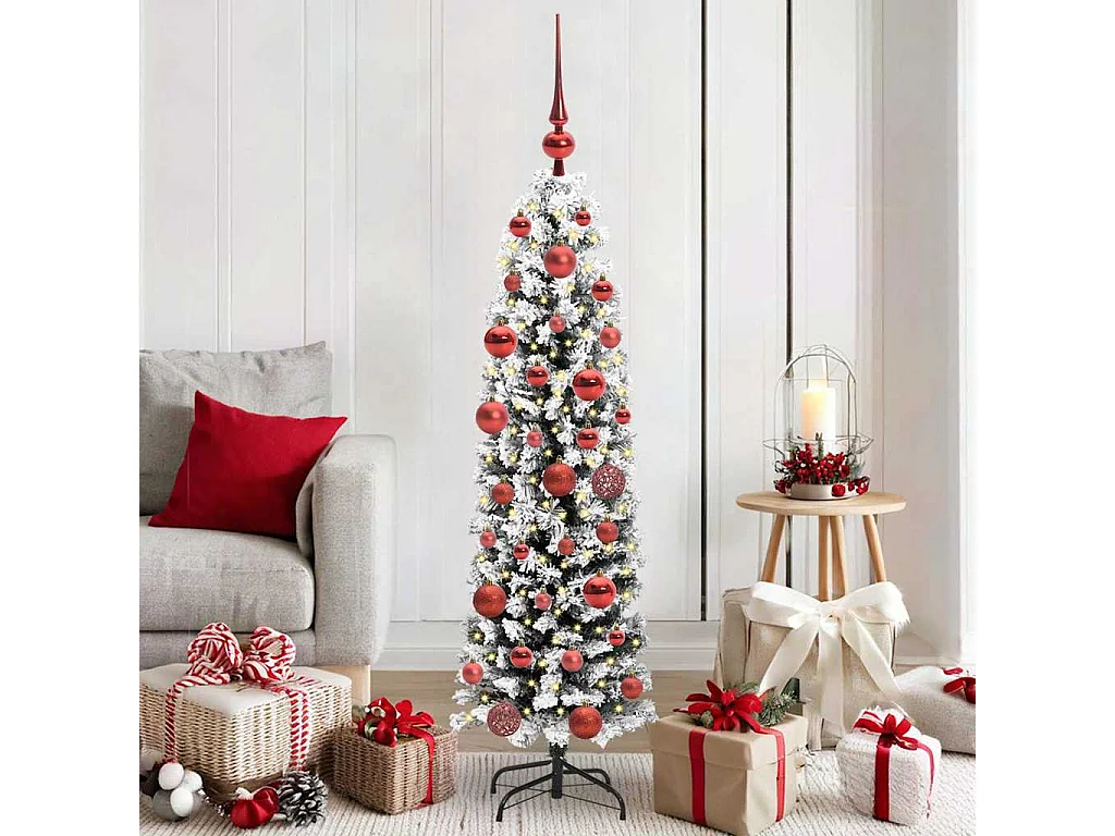 Sapin de Noël artificiel Vert 150 cm PVC et acier et plastique