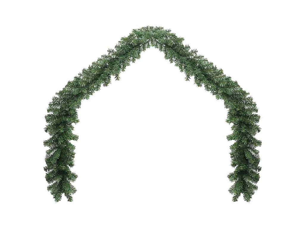 Guirlande de Noël avec 600 LED 2 pcs Vert PVC