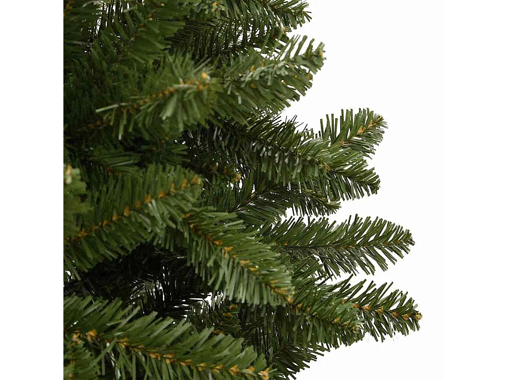 Albero di Natale artificiale con 300 LED Verde 270 cm PVC e metallo