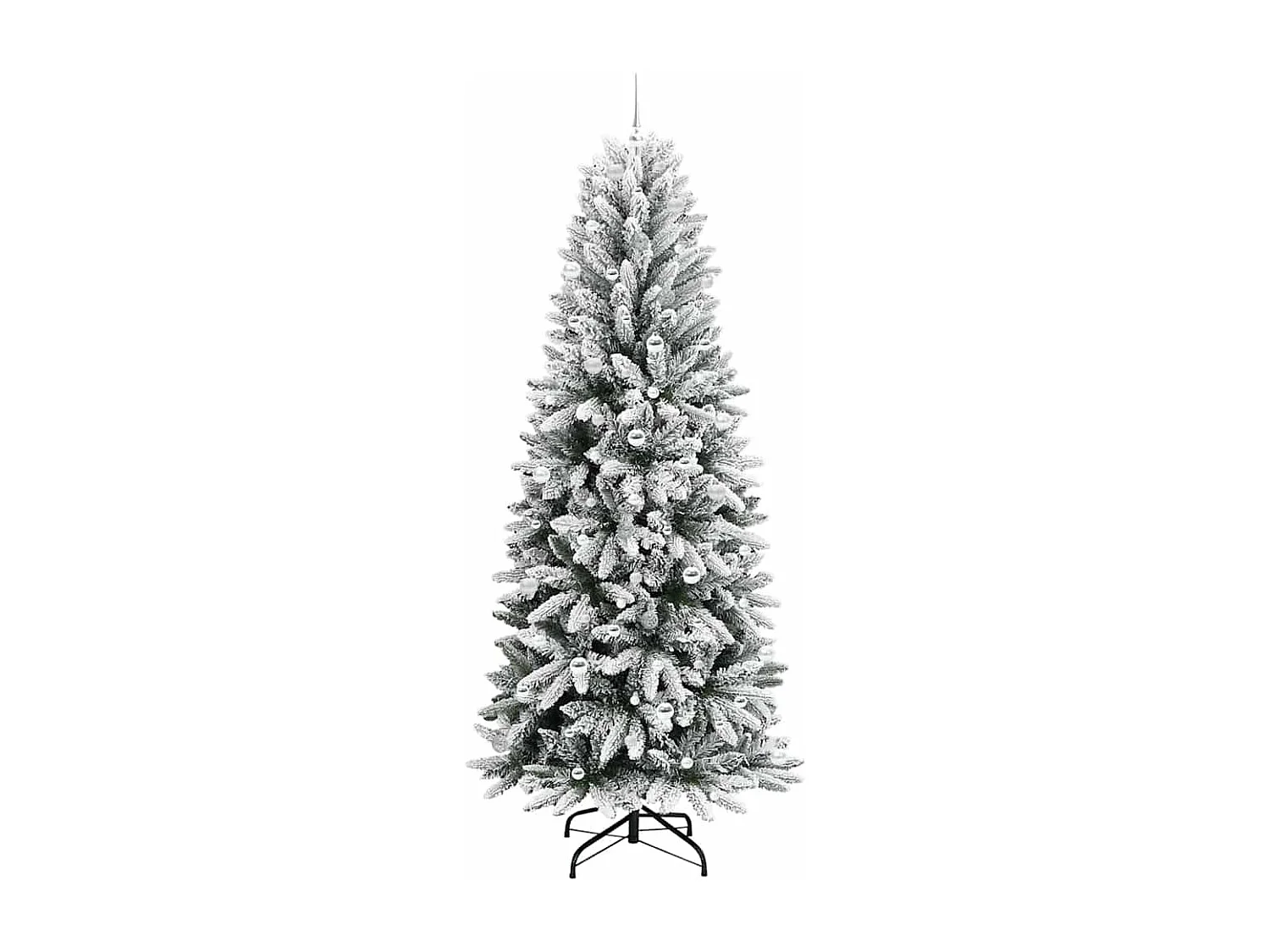 Kunstkerstboom met 300 LED's Wit 93 x 93 x 240 cm