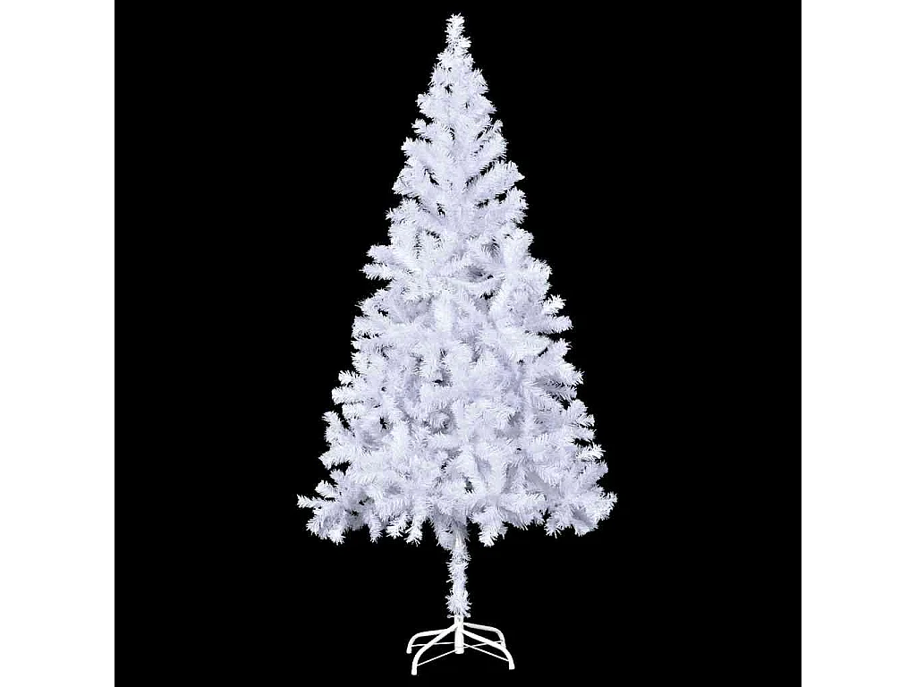 Beleuchteter künstlicher Weihnachtsbaum/Kugeln 210 cm 910 Zweige