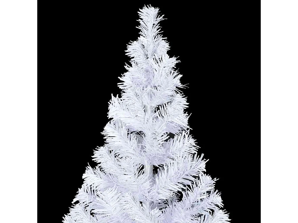 Beleuchteter künstlicher Weihnachtsbaum/Kugeln 210 cm 910 Zweige
