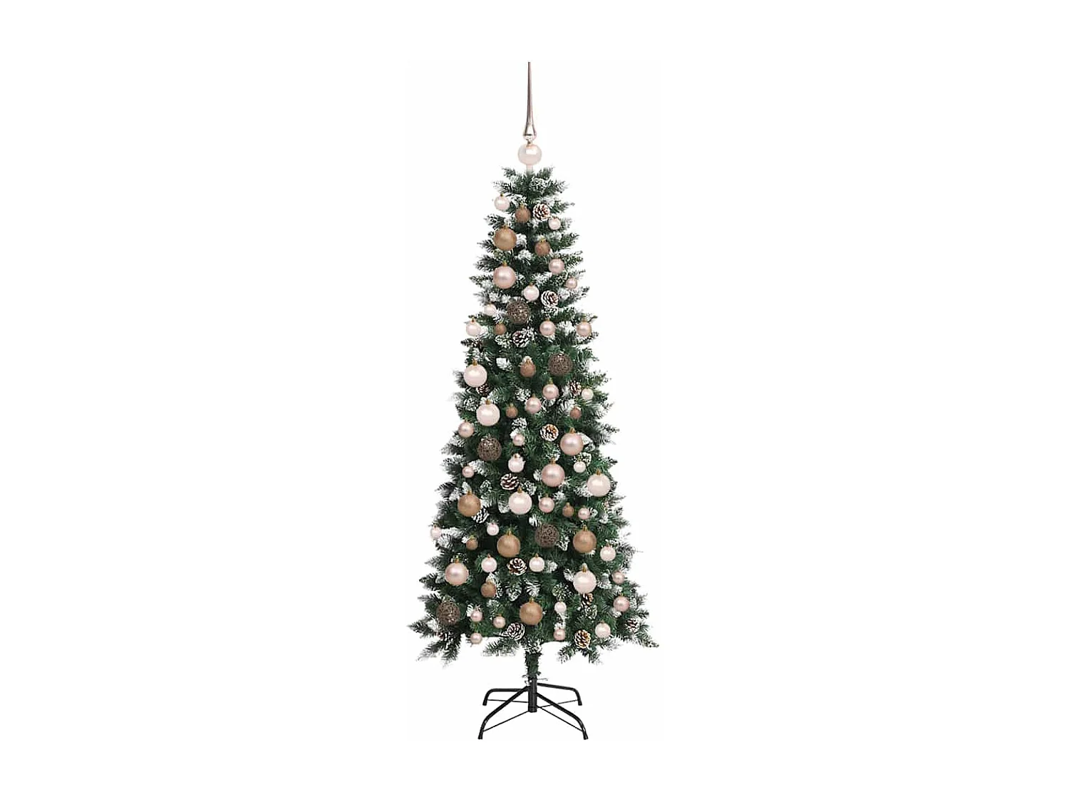 Künstlicher Weihnachtsbaum mit 300 LEDs Grün 76 x 76 x 180 cm