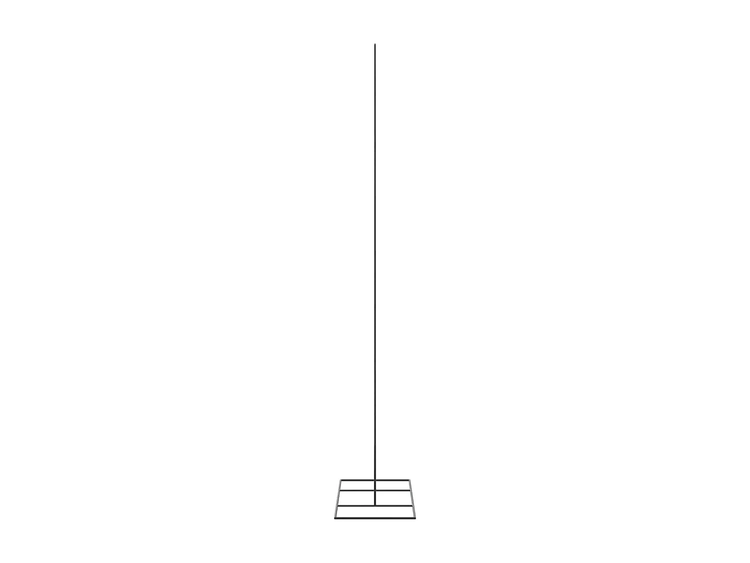 Metall Weihnachtsbaum zur Dekoration schwarz 180 cm