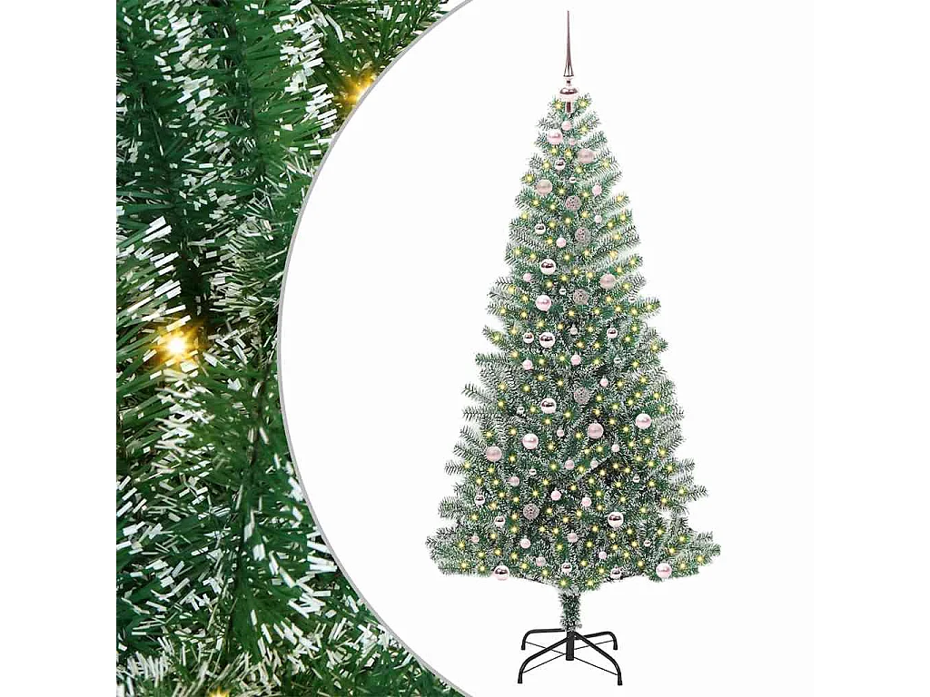 Sneeuwvlok Kunstkerstboom met LED-licht