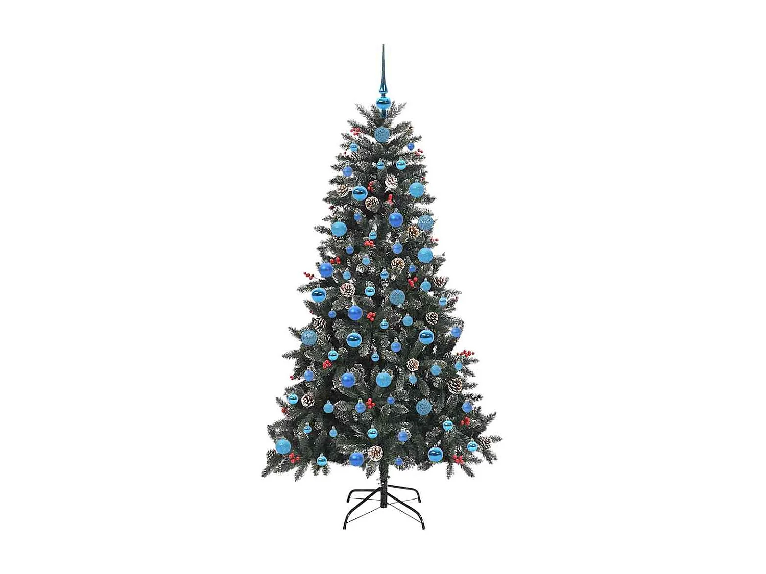 Sapin de Noël artificiel avec 300 LED Vert 99 x 99 x 180 cm