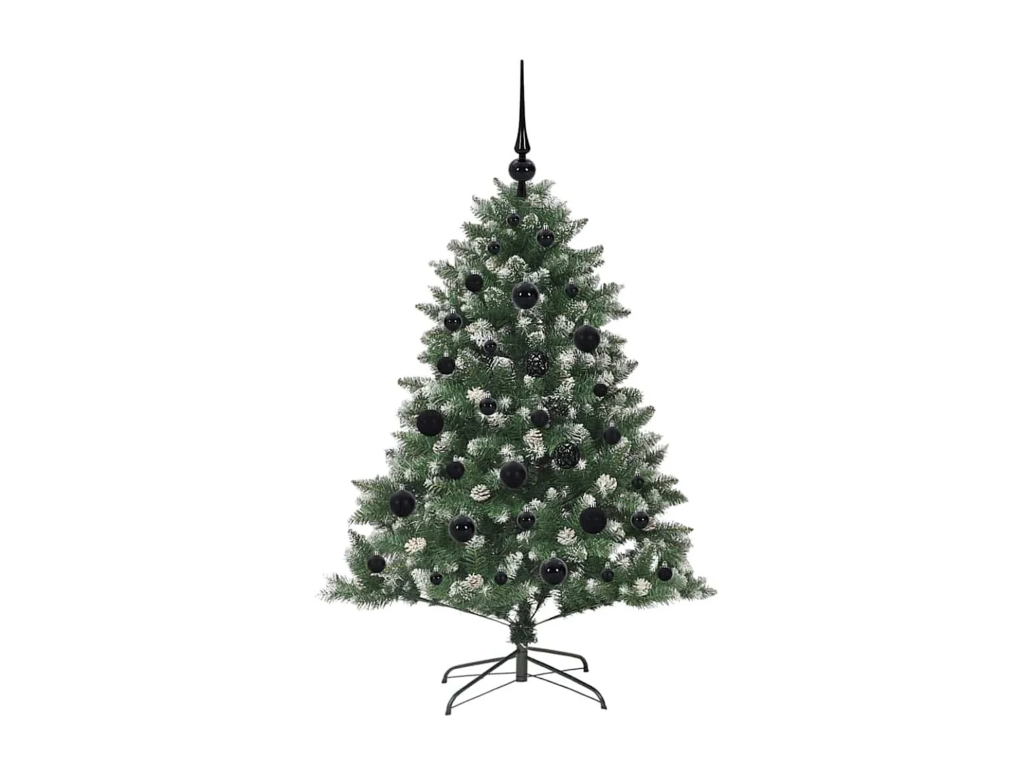 Albero di Natale artificiale con 150 LED Verde 85 x 85 x 120 cm
