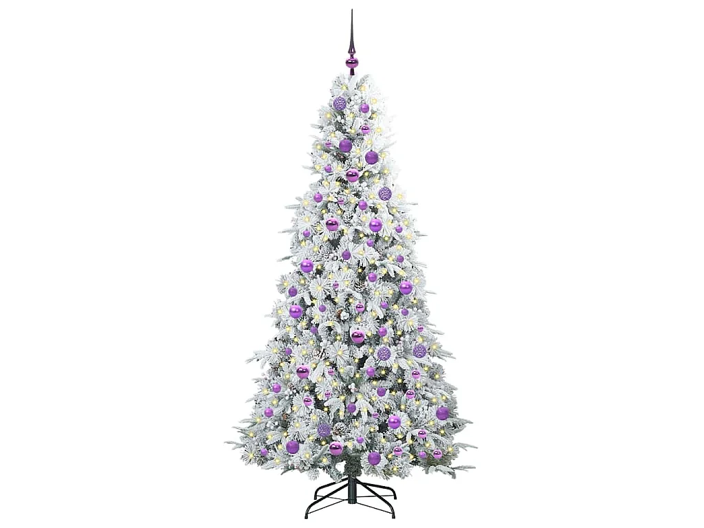 Sapin de Noël Artificiel à Branches Articulées Vert 180 cm