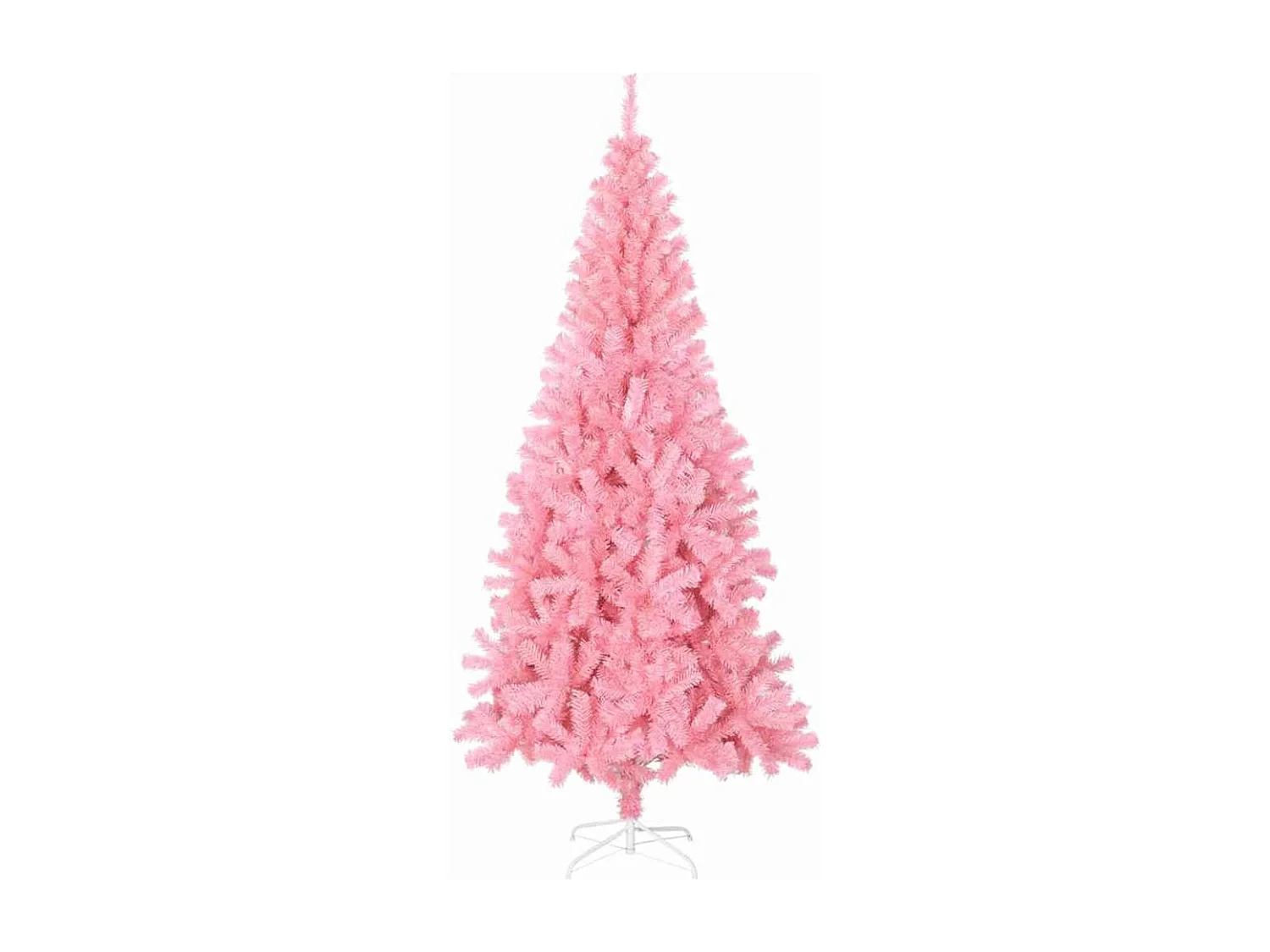 Kerstboom met 300 LED's met standaard Roze 180 cm PVC