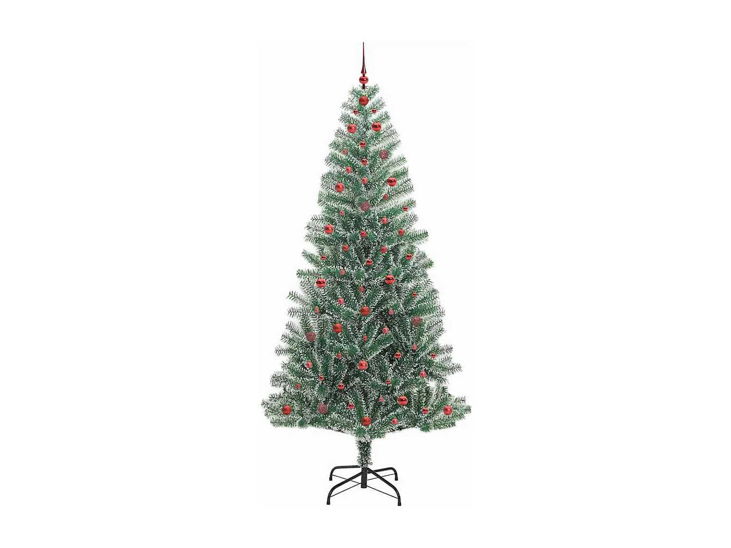 Albero di Natale artificiale a forma di fiocco di neve con luce LED