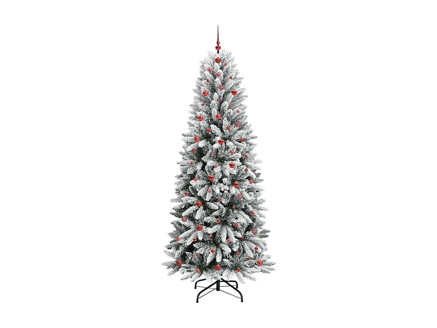 Kunstkerstboom met 300 LED's Wit 93 x 93 x 240 cm