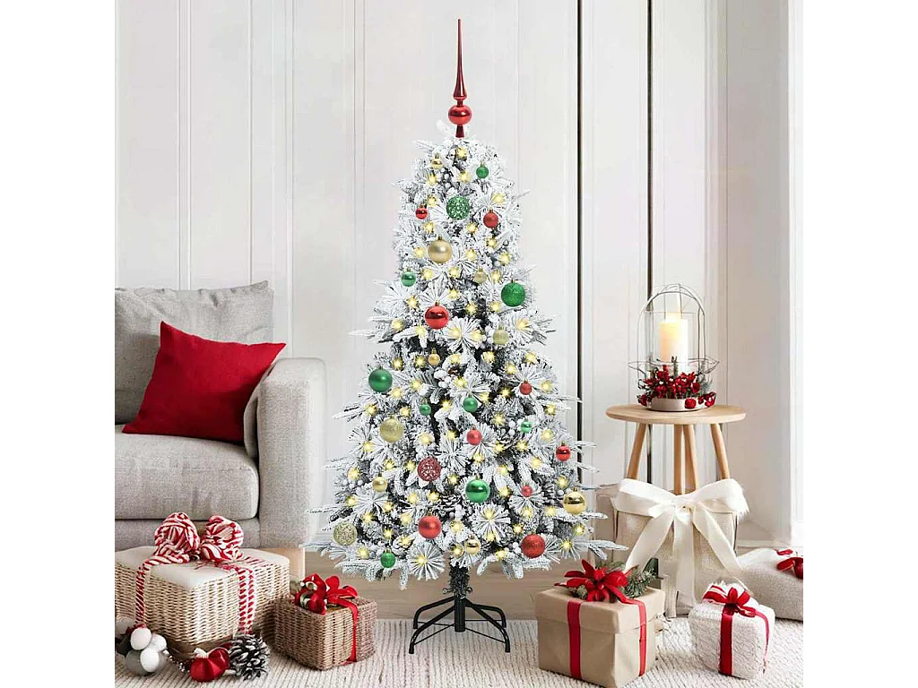 Sapin de Noël Artificiel à Branches Articulées Vert 150 cm