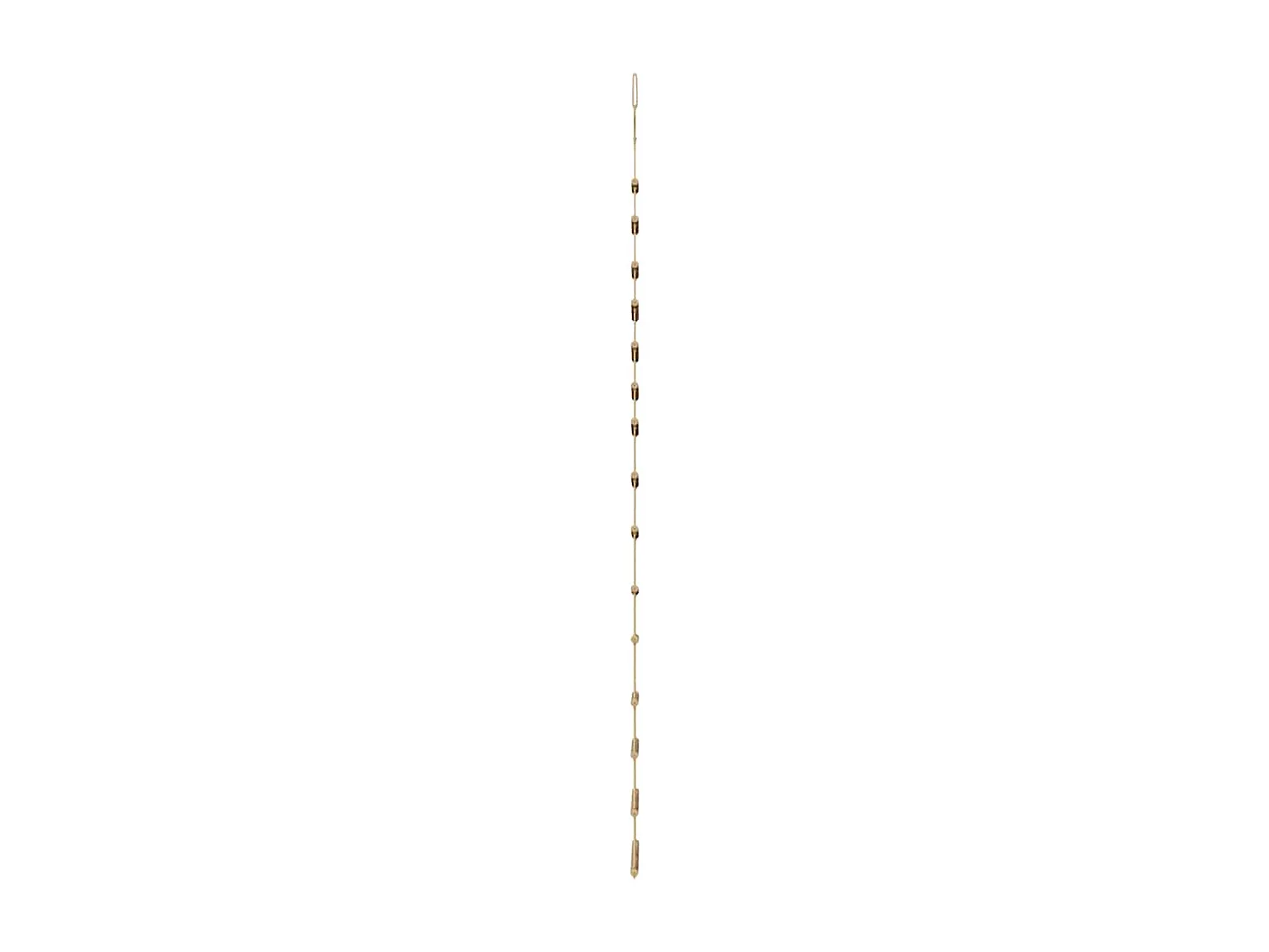 Sapin de Noël suspendu avec étoile supérieure 100 x 210 cm Branche naturelle