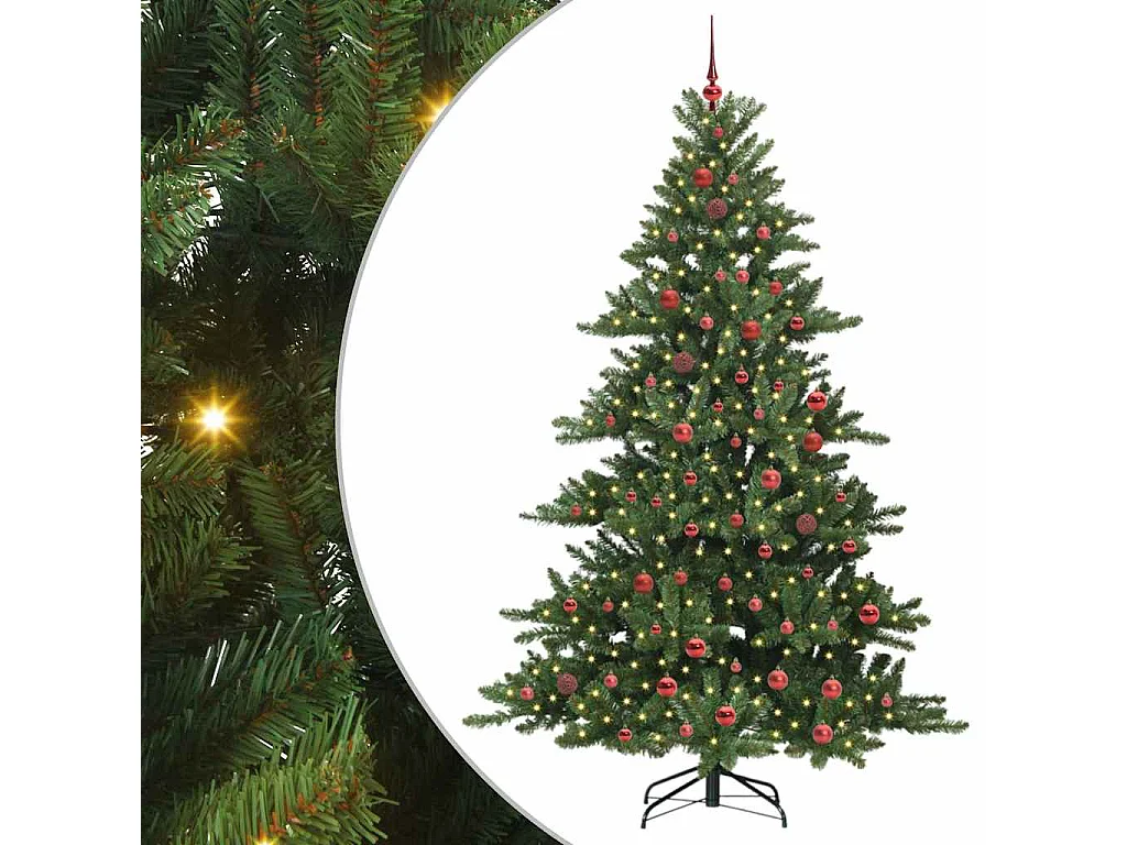 Sapin de Noël Artificiel à Branches Articulées 210 cm PVC