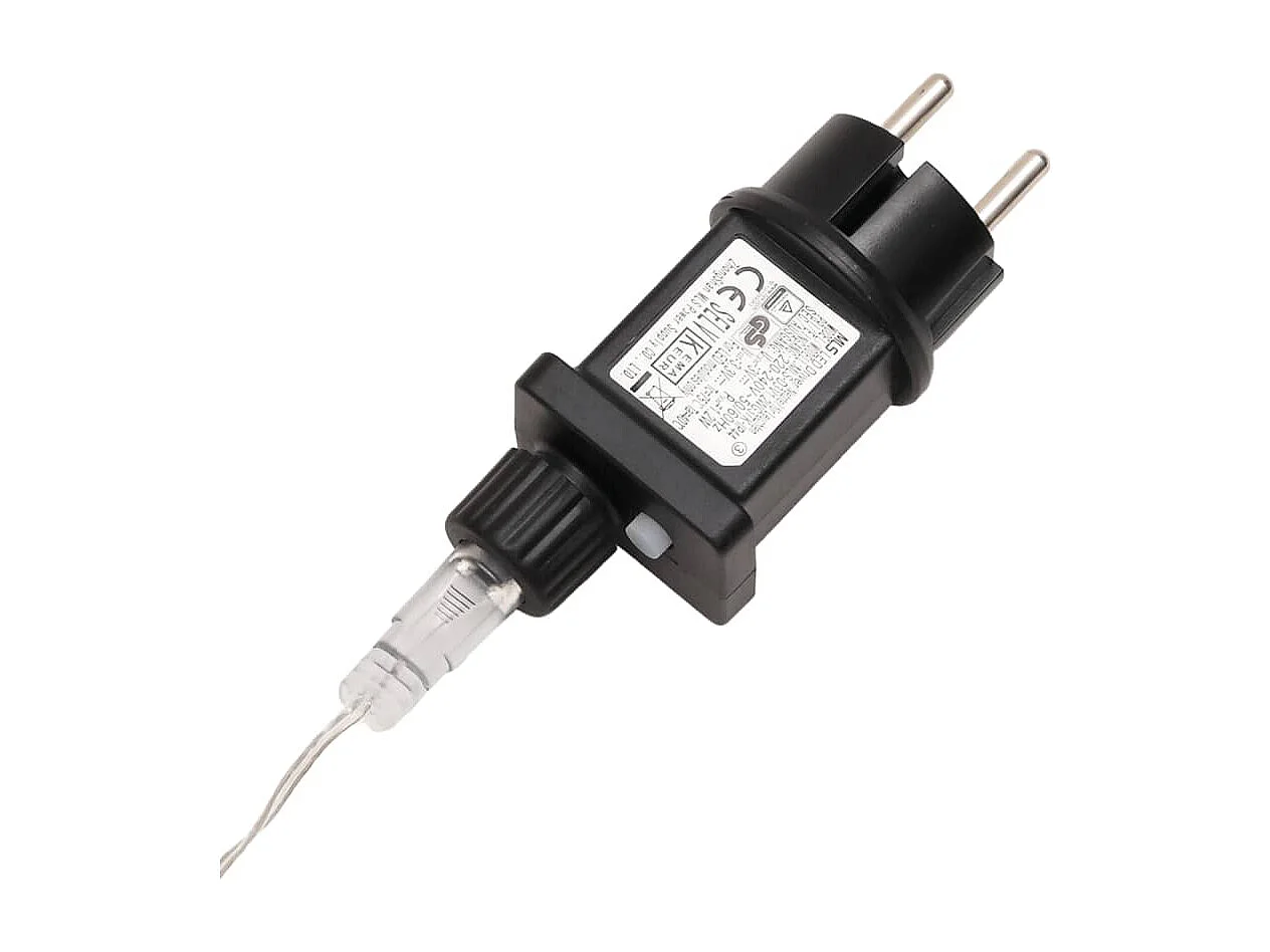 Kerstlampje met opvouwbare LED wit 43 cm