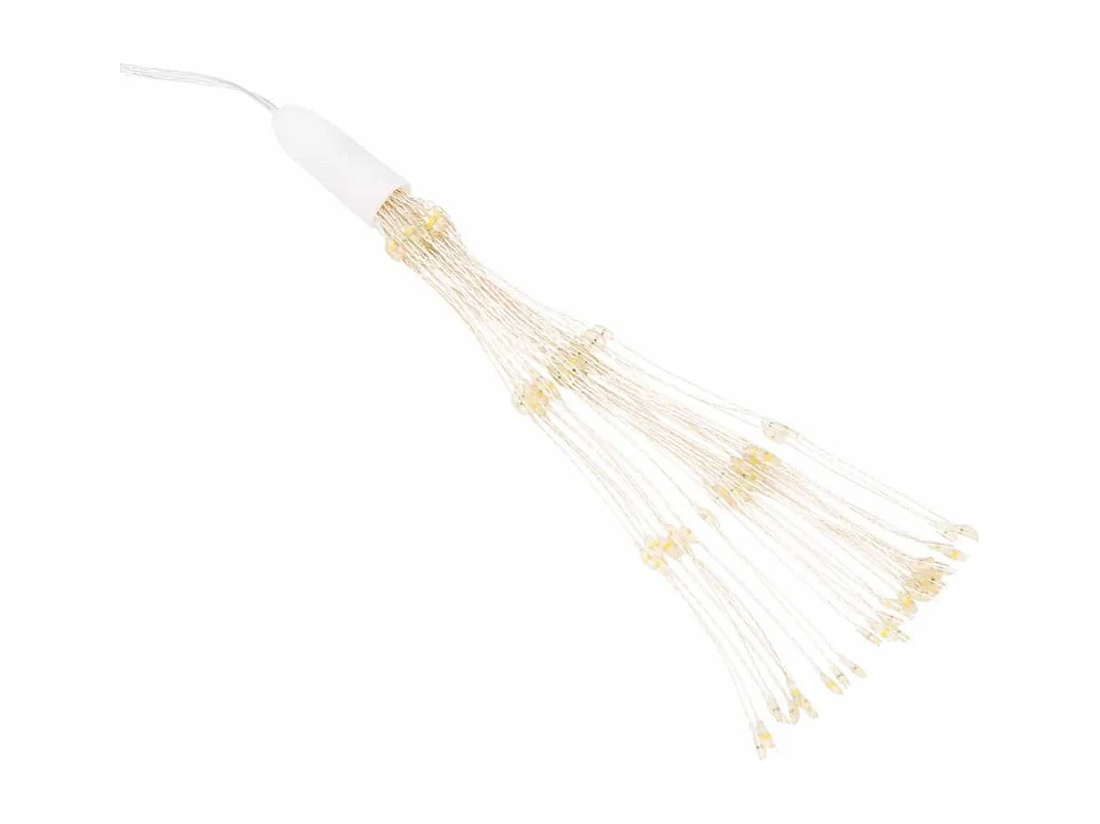 Luci di Natale a stella 140 LED multicolore 17 cm