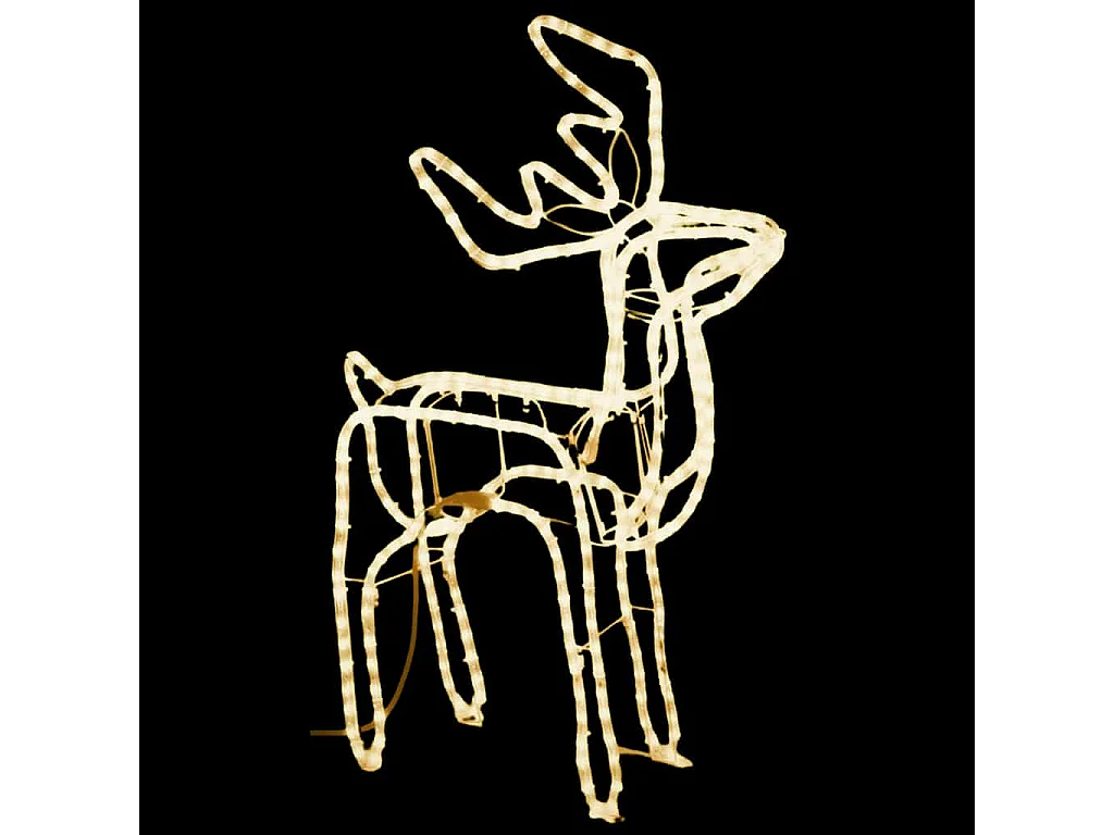 Kerstrendier Warm Wit 76x42x87 cm