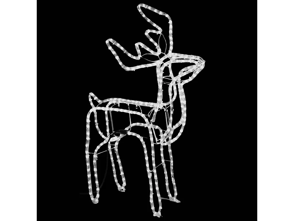 Kerstrendier Warm Wit 76x42x87 cm