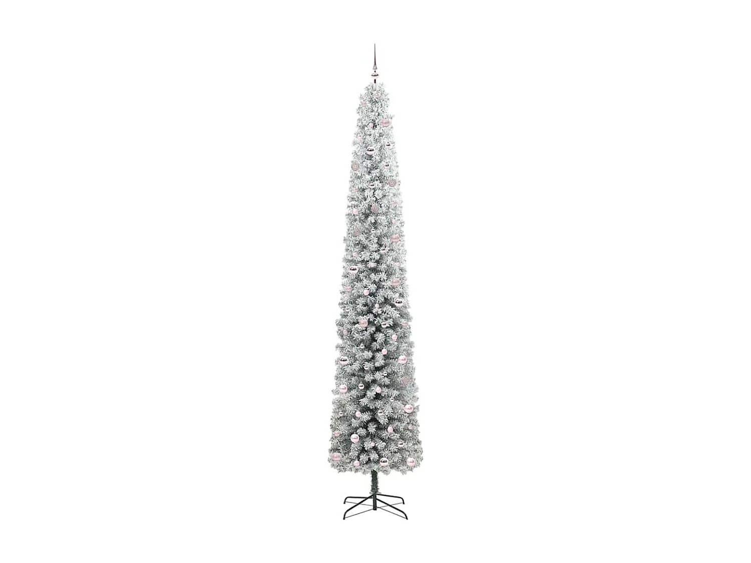 Kunstkerstboom Groen 300 cm PVC en staal en kunststof